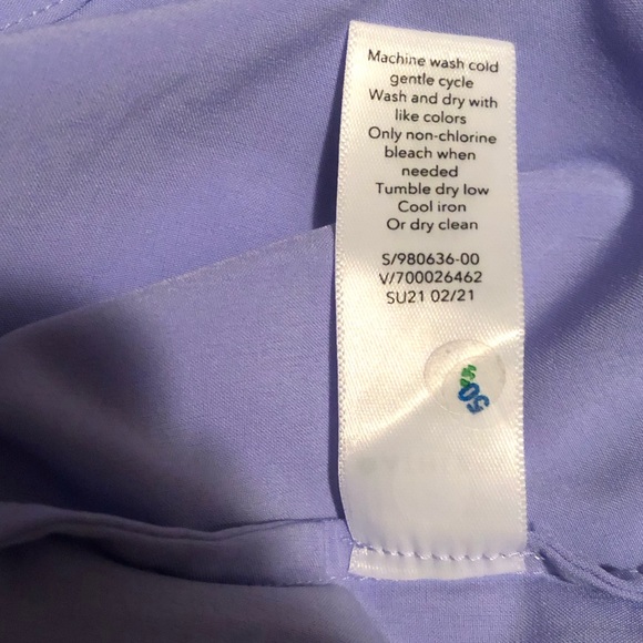 Athleta Zephyr Tee in Victorian Periwinkle, Size 1X - Picture 8 of 9